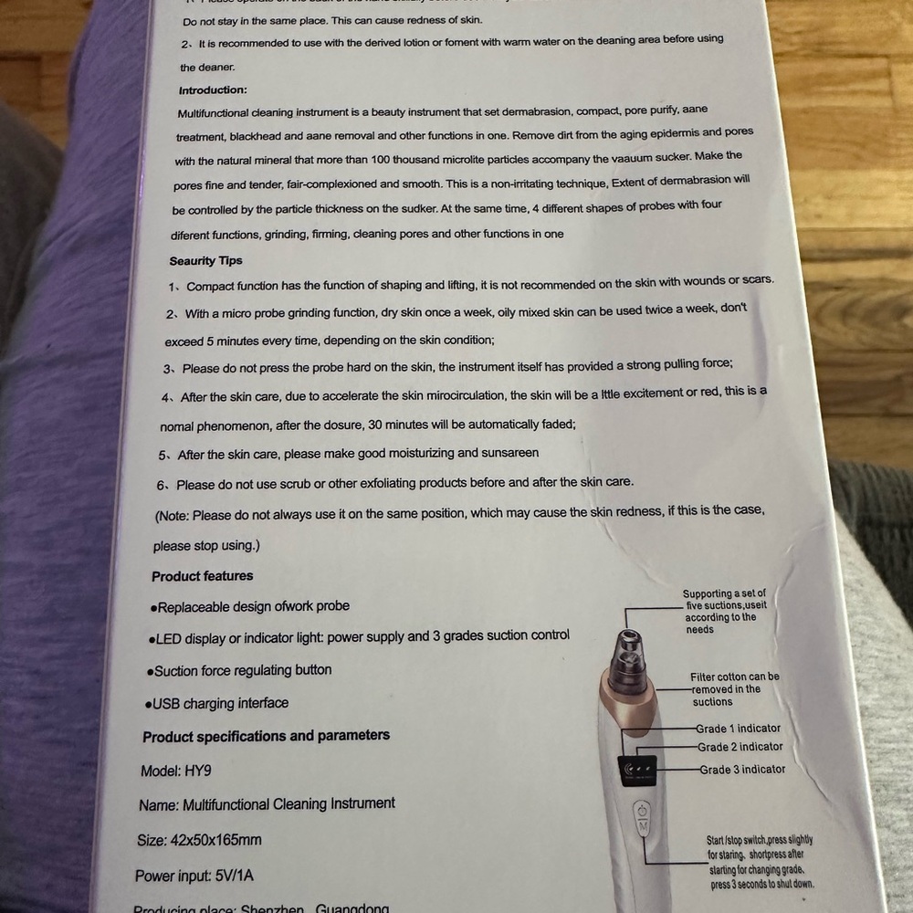Multifunctional Cleaning Instrument - White - Picture 2 of 4